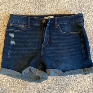 Jean shorts